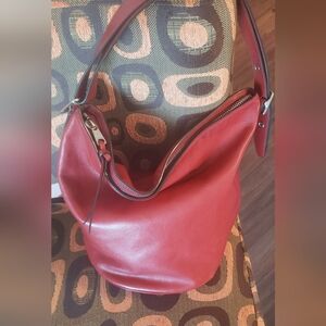 Coach Vintage Legacy Soho Red Leather Bag